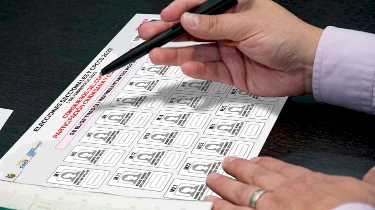 CNE aprobó diseño de papeletas y material electoral para las Elecciones 2023
